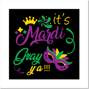 Mardi Gras TShirt Posters and Art